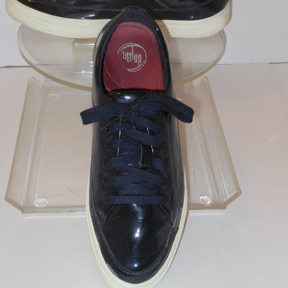 FLIP FLOP PATENT LEATHER SHOES SIZE 10 MEDIUM - Picture 1 of 5